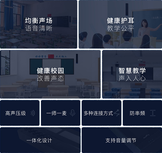 清听声学教室均衡声场系统特点