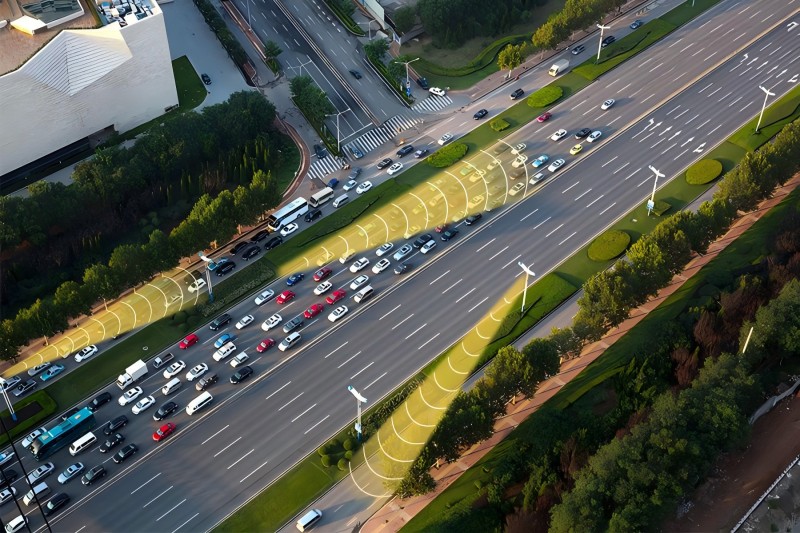 交通道路使用定向声音响