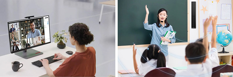 清听声学聚音屏技术和教室均衡声场系统