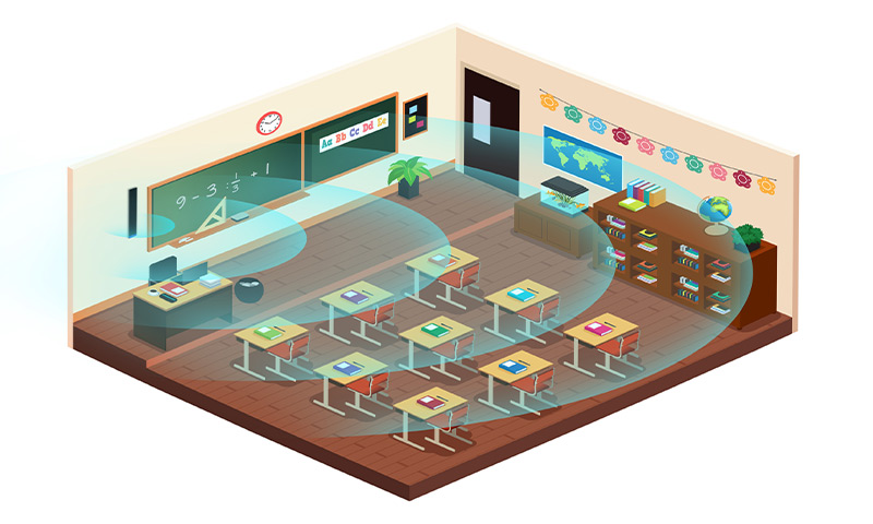 清听声学教室均衡声场系统