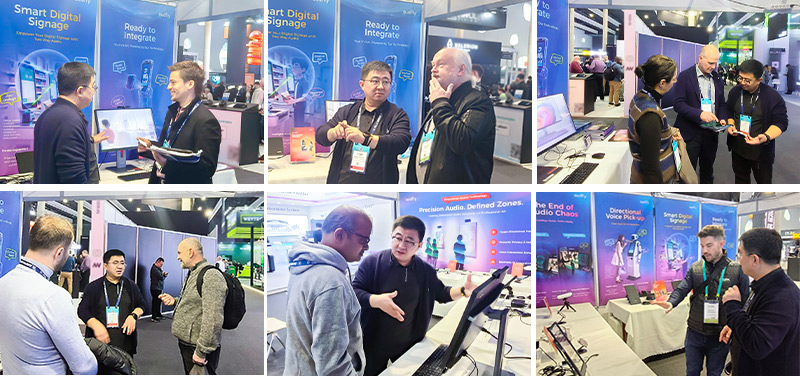 ISE 2026展会，清听声学展位现场的精彩瞬间！