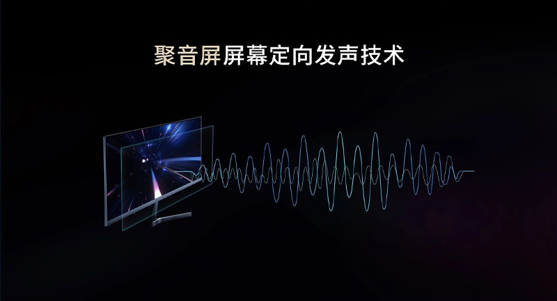 清听声学聚音屏——屏幕定向发声技术