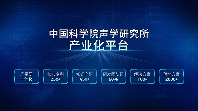 清听声学是中国科学院声学研究所产业化平台