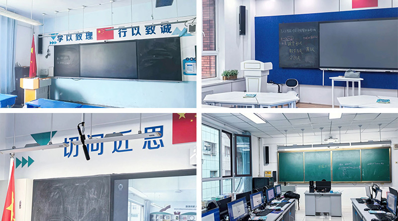 兰州市通渭路小学引进清听声学AI无感扩声系统,并配套部署教室均衡声场系统